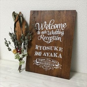 ウェルカムボード 手作り おしゃれ