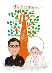 似顔絵師Ayuhoさんの作品（似顔絵グラフィックス）