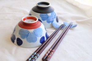 夫婦箸とお茶碗