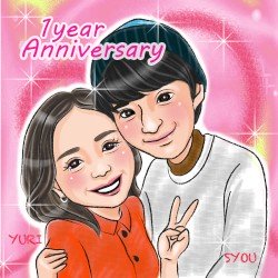 似顔絵グラフィックスの似顔絵師2