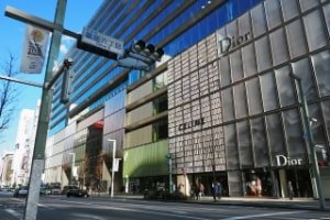 銀座のビル
