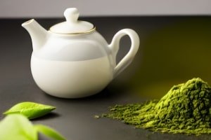 抹茶と急須