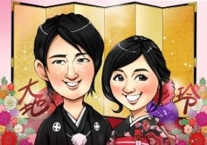 似顔絵グラフィックスの似顔絵師