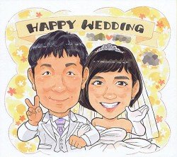 似顔絵グラフィックスの似顔絵師