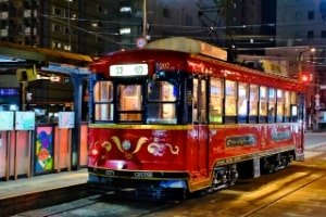 電車で旅行