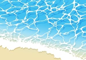 海のイラスト