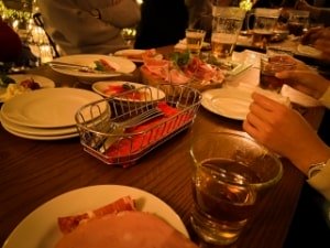 カジュアルなパーティ