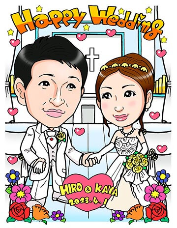 似顔絵グラフィックスいぬづかてつや