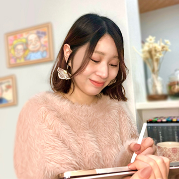 似顔絵師すもも