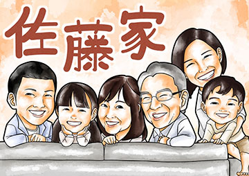 似顔絵師有働唯人