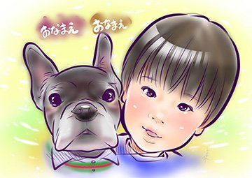 似顔絵師川上奈々