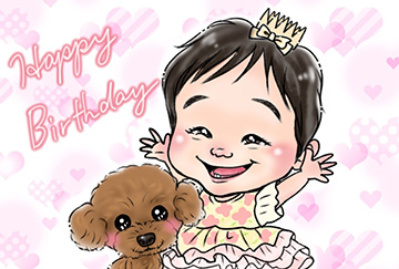 似顔絵師はるてるの似顔絵作品一覧│似顔絵イラストを格安作成