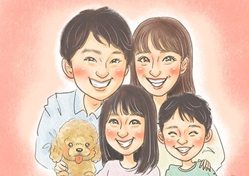 似顔絵イラストのプレゼントなら似顔絵グラフィックス | 人気似顔絵